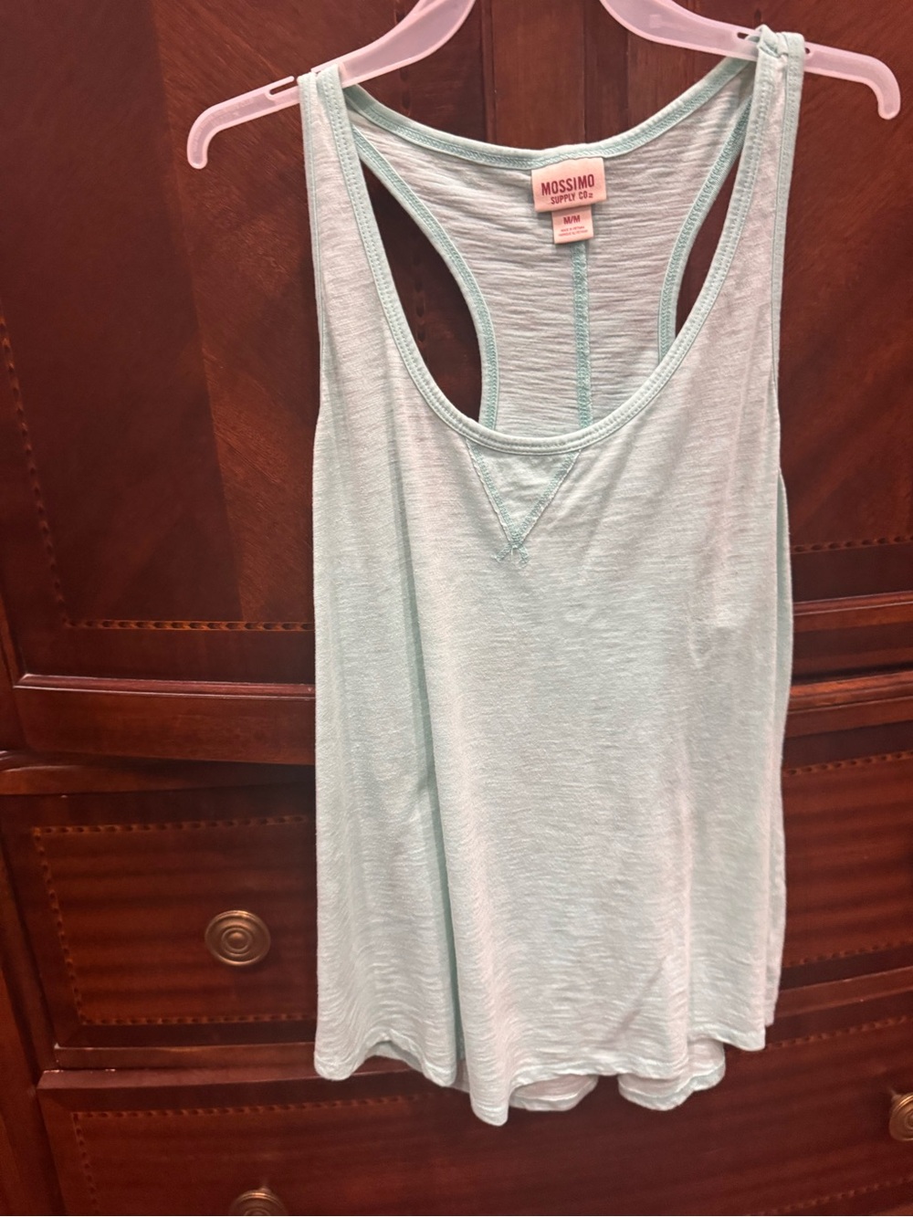 Mossimo Supply Co. Light Mint Racerback Tank